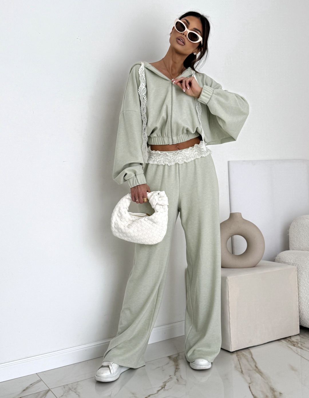 KOMPLET DRESOWY ROSE MINT