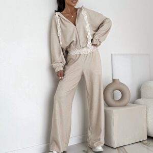 KOMPLET DRESOWY ROSE BEIGE