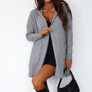 SWETER Z KAPTUREM MOLLY GRAY