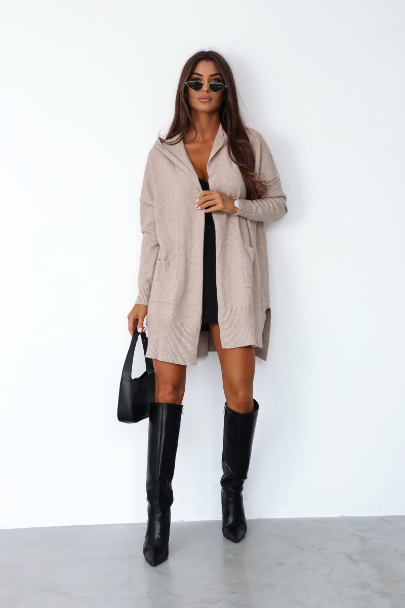 SWETER Z KAPTUREM MOLLY LIGHT - obrazek 2