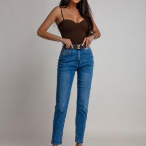 JEANSY Z WYSOKIM STANEM FIT