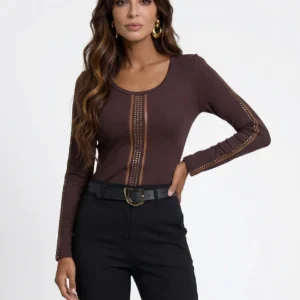 BLUZKA GOLD STRIPE LINE