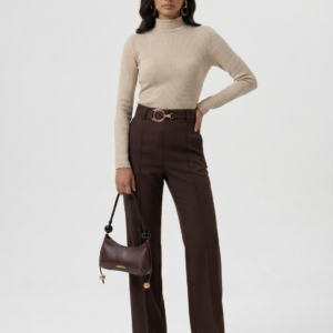 SWETER COCCOA RIB
